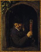 adriaen van ostade, Peasant at a Window